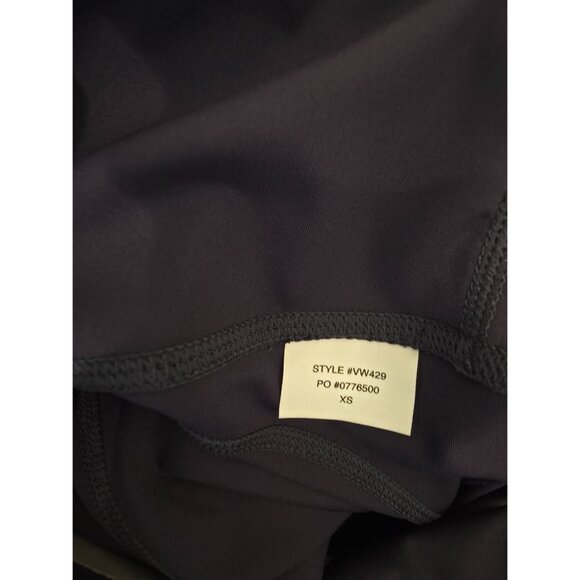 Vuori Stride Navy Blue Athletic High Rise Leggings Side Pocket Women's Sz XS - Picture 9 of 10